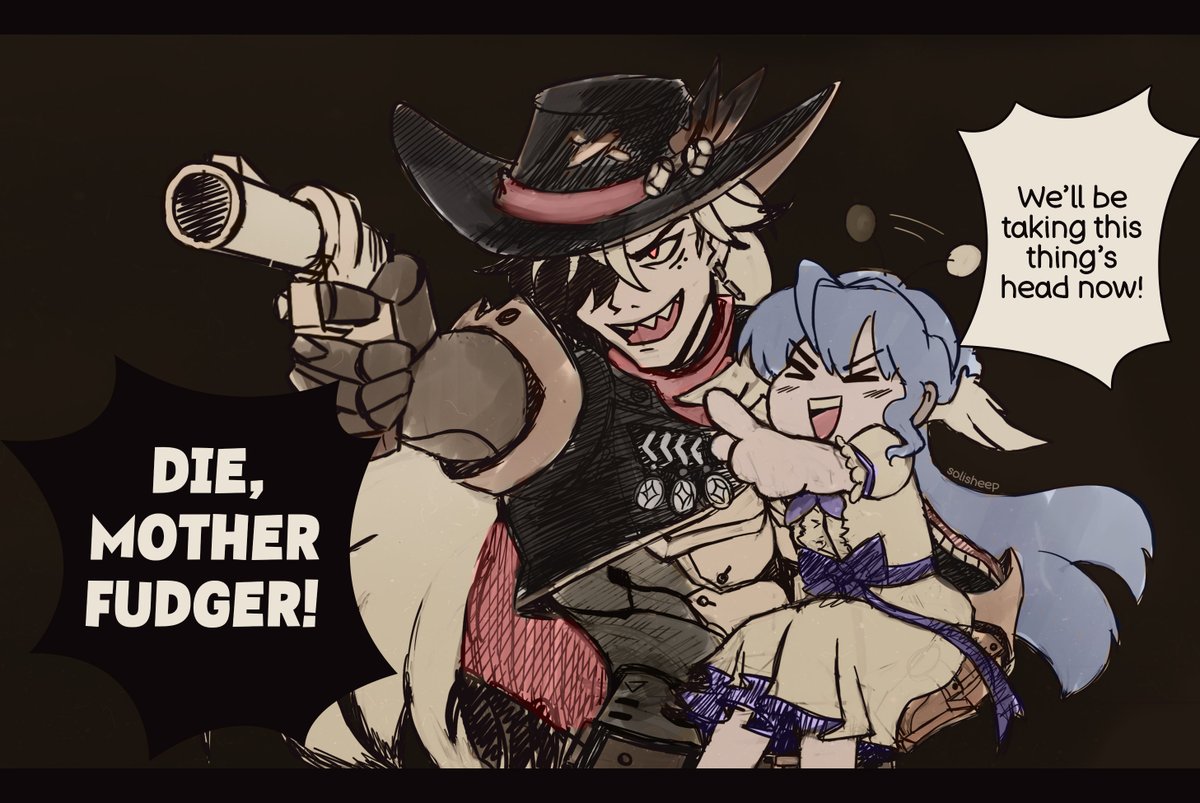solisheep's tweet image. Awww look at these cutiessss ๐๐
#robinhill ๐๏ธ๐ชฆ / #Boothill & Ranger #Robin