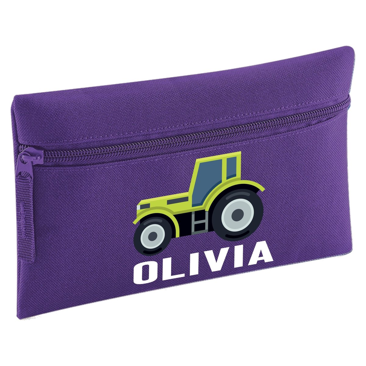Clever_Gifts's tweet image. Personalised Tractor, Pencil Case, Multiple Colours . Tractor Gift, Back to school. tuppu.net/1312f1f5  #SchoolGift