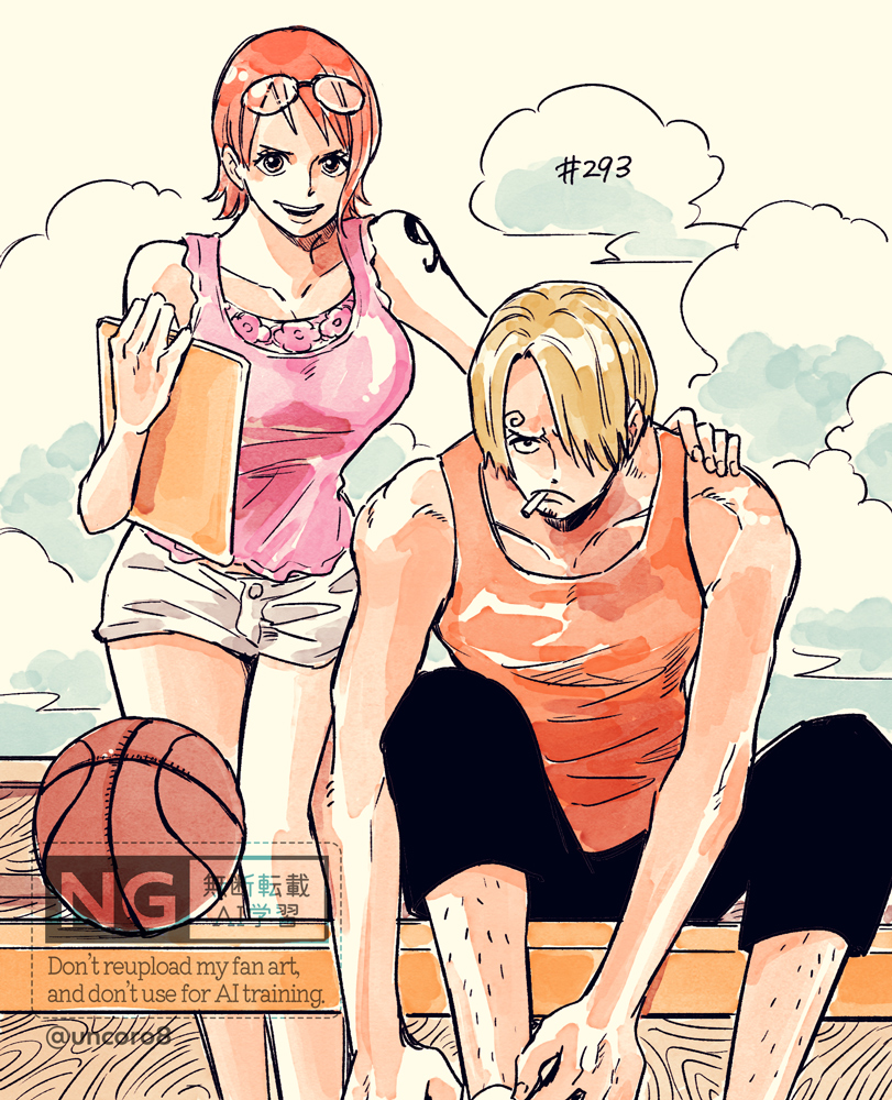 uncoro8's tweet image. 過去のサンナミらくがきまとめ～