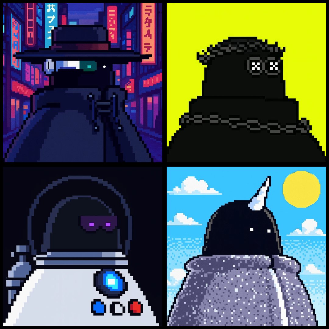 voidsol_'s tweet image. gm fam

here&apos;s some more art inspired by @iconitoNFT 

drop your NFT below to get it in same style 👇