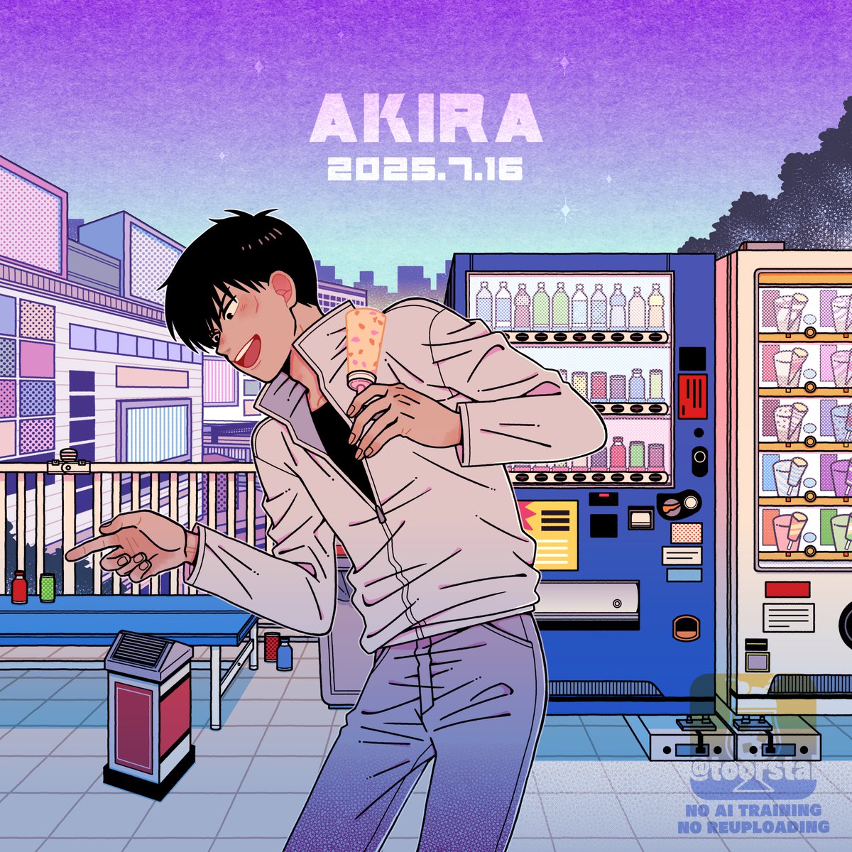 劇場版AKIRA公開おめでとう～！(37年前)