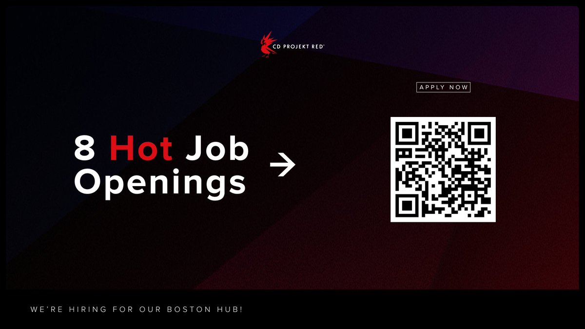 CDPROJEKTRED's tweet image. Check out open roles in North America:
🎮 Lead AI Engineer
🎮 Expert 3Cs Engineer
🎮 Senior Gameplay Engineer - Combat
🎮 Lead Technical Animator
🎮 Lead PCG/Tool Engineer
🎮 Senior Cinematic Designer
🎮 Motion Capture Lead
🎮 Motion Capture Producer
Apply here 👉…