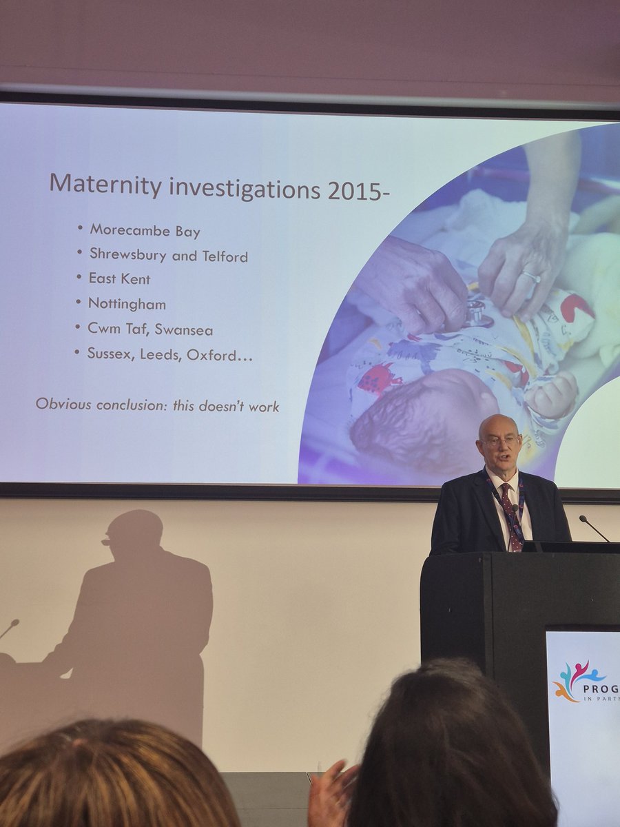 StephenPWardle's tweet image. Insightful presentation as usual from Bill Kirkup reflecting on maternity reviews. Many, many (733) recommendations have been made, but many not yet implemented #InsightToImpactMatNeo