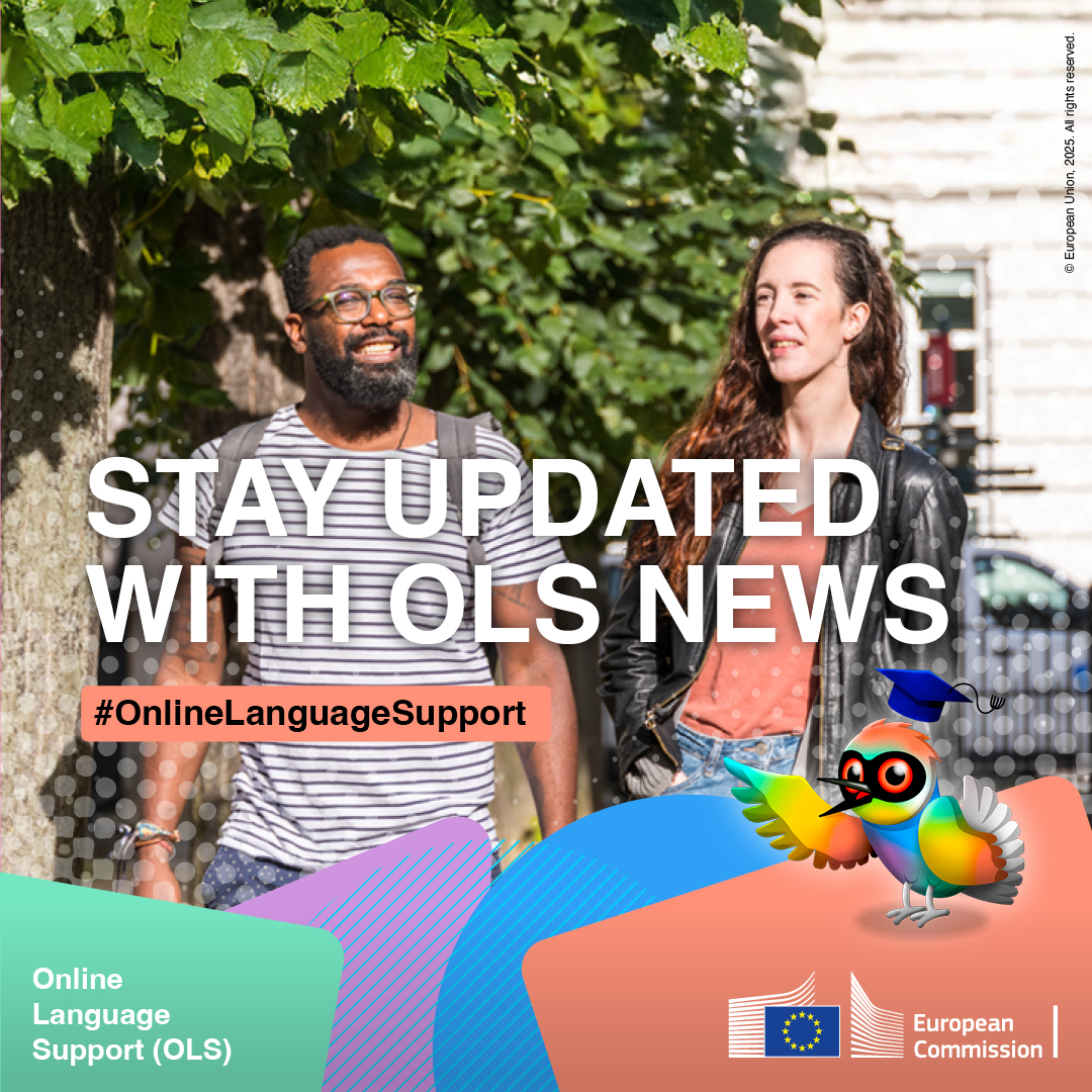 EUErasmusPlus's tweet image. Where is your language learning journey taking you?🗺️

In July, OLS invites you to catch up with Finnish and Czech! 💬

Subscribe to OLS News for tips, inspiration and join a community of 200,000+ learners! 📩

🔗 europa.eu/!G9MVhx