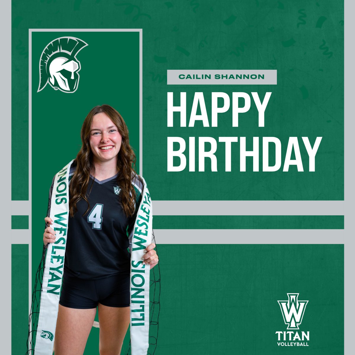 IWU Women’s Volleyball (@iwuvolleyball) on Twitter photo Happy Birthday to junior, Cailin Shannon! 🤍 Happy Birthday to junior, Cailin Shannon! 🤍