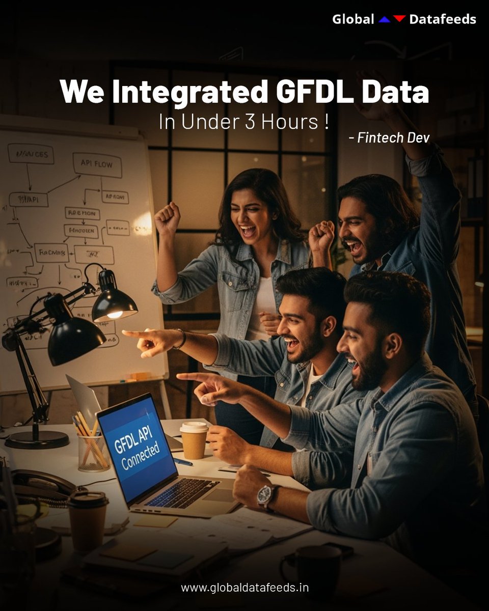 GlobalDatafeeds's tweet image. Your fintech platform deserves data that just plugs in and runs. Our APIs deliver exactly that.

For more information, visit us at: globaldatafeeds.in

#FintechAPIs #DataIntegration #BuildWithGFDL