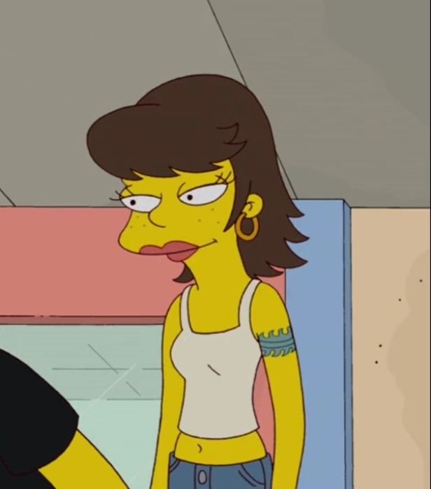 wenwtf_dev's tweet image. Viendo los simpson esta fue de mis primeras crush de la infancia