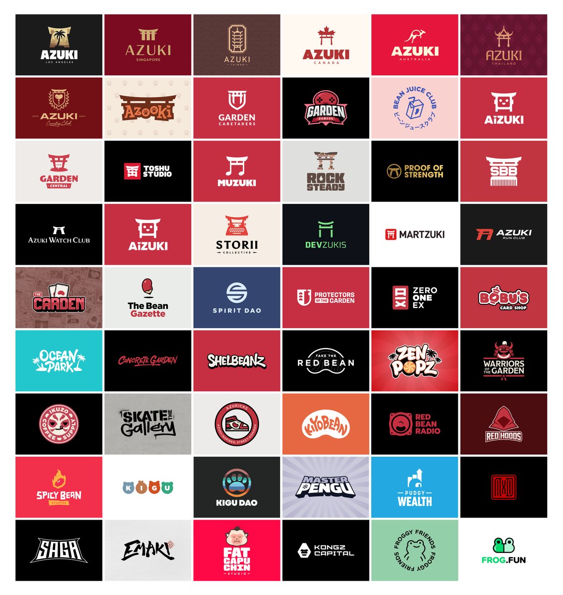LeviNotAckerman's tweet image. Currently working on a personal rebrand so I decided to compile all the logos I've done over the past 4 years in the Web3 space.
While doing so I realised I've designed over 100 logos during this time! Not surprising that almost 50% of them came from the Azuki community which…