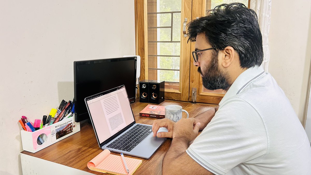 किताब अब अंतिम दौर में है, फ़ाइनल प्रूफ रीडिंग चल रही है।प्रकाशक ने अपना काम शुरू कर दिया है। किताब का मुख्य पेज का डिजाइन और स्केच बनाने का काम हो गया है अगले कुछ दिन में अमेज़न पर किताब का प्री-ऑर्डर शुरू हो जायेगा।

किताब का शीर्षक है “राष्ट्र निर्माण में आदिवासी”

इस पुस्तक