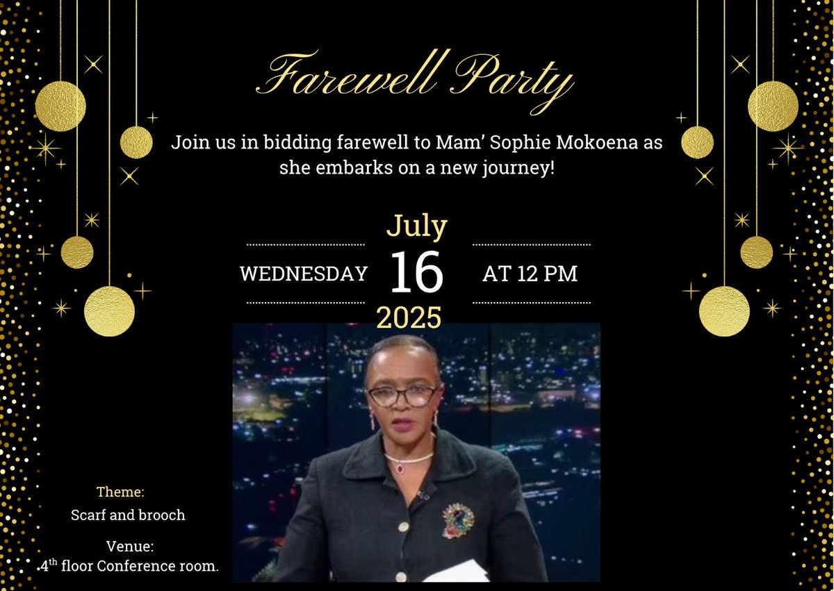 Sophie Mokoena (@sophie_mokoena) on Twitter photo 