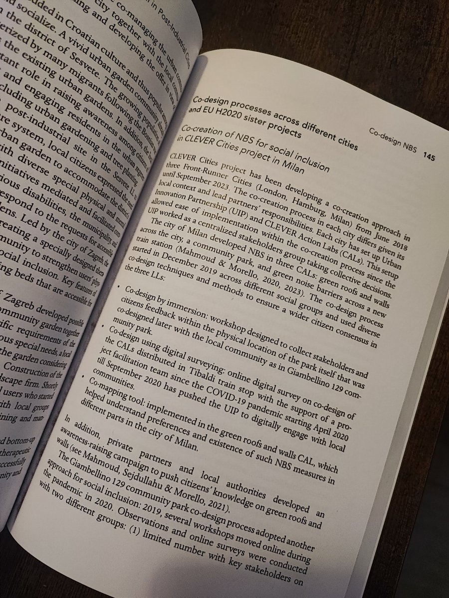 Another book chapter is now published, by yours truly with amazing co-authors on co-design of nature-based solutions @progireg @clevercities 🔓fully open access and online at this link  taylorfrancis.com/chapters/oa-ed…