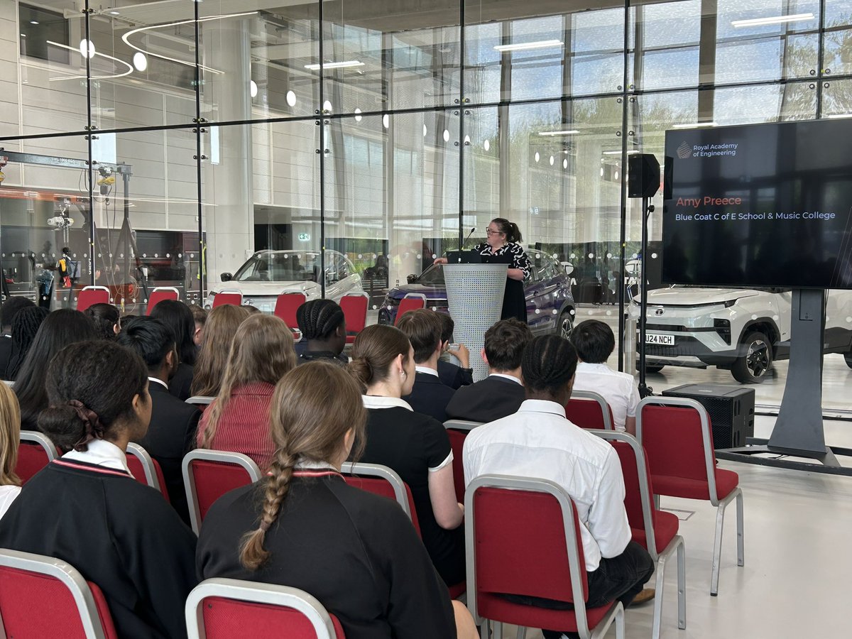 RAEngEducation (@eduraeng) on Twitter photo At today’s LBEEP celebration at <a href="/wmgwarwick/">WMG</a> we are hearing all about the impact that the programme has made on schools and colleges participating.
Thank you to <a href="/BlueCoatCofE/">Blue Coat School Coventry</a> and <a href="/coventrycollege/">Coventry College</a> for sharing your stories. At today’s LBEEP celebration at <a href="/wmgwarwick/">WMG</a> we are hearing all about the impact that the programme has made on schools and colleges participating.
Thank you to <a href="/BlueCoatCofE/">Blue Coat School Coventry</a> and <a href="/coventrycollege/">Coventry College</a> for sharing your stories.