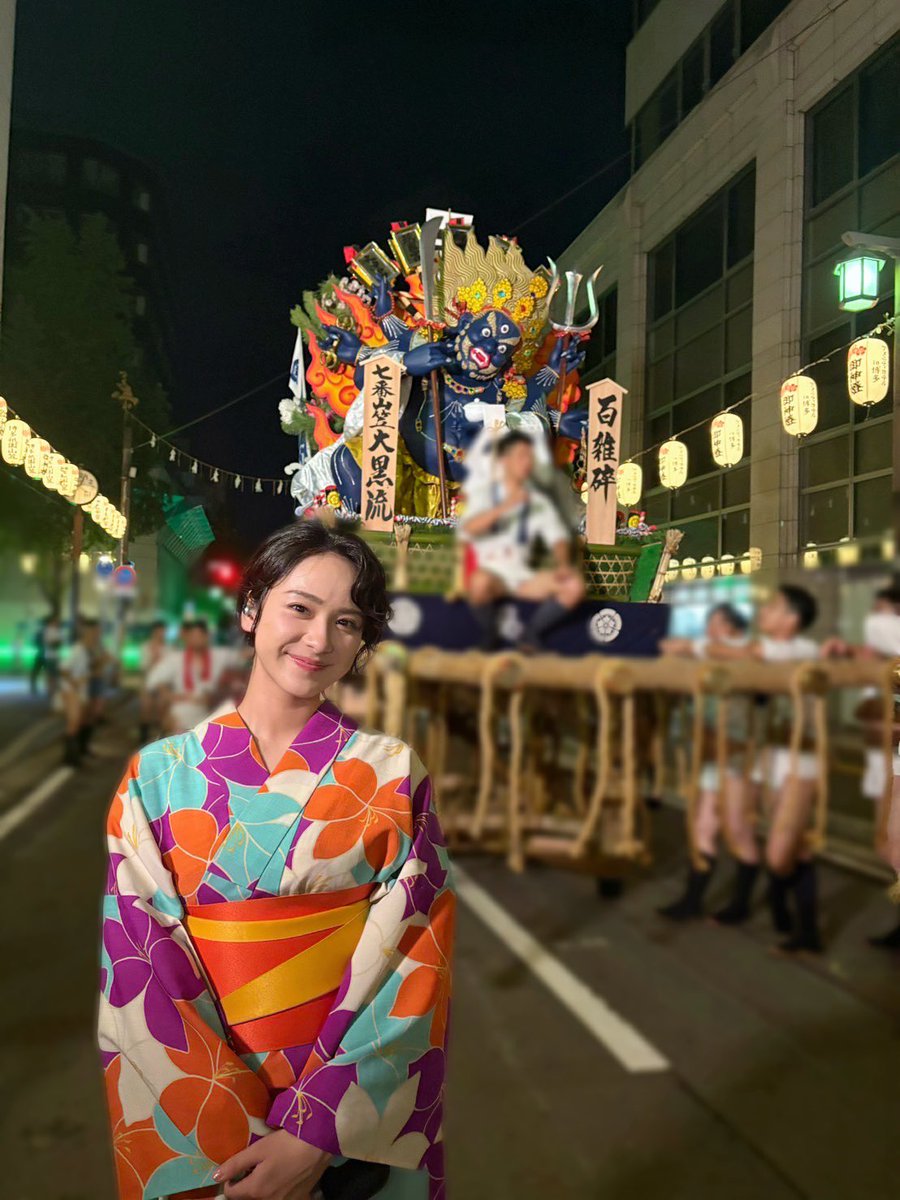 harikiri_tiger's tweet image. 初めての #博多山笠 
みなさまの熱い想いに
圧倒され大感動でした！

日本文化。祭りって素晴らしい！と
改めて和心に触れさせて頂けた
ひと時でした。
心より御礼申し上げます。
みなさまゆっくりお休みください🪁

#櫛田神社 #rkb