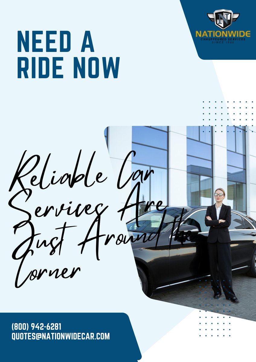 nationwidecar20's tweet image. Wherever you are, we’re nearby.
 📞 (800) 942-6281 | ✉️ quotes@nationwidecar.com
Visit: bit.ly/3CqmjHH
#AirportLimoServiceNearMe #CheapAirportLimoService #TownCarService #CarServicesNearMe #AffordableCarServiceNearMe #BlackTruckRental #BlackTruckRentalWithDriver