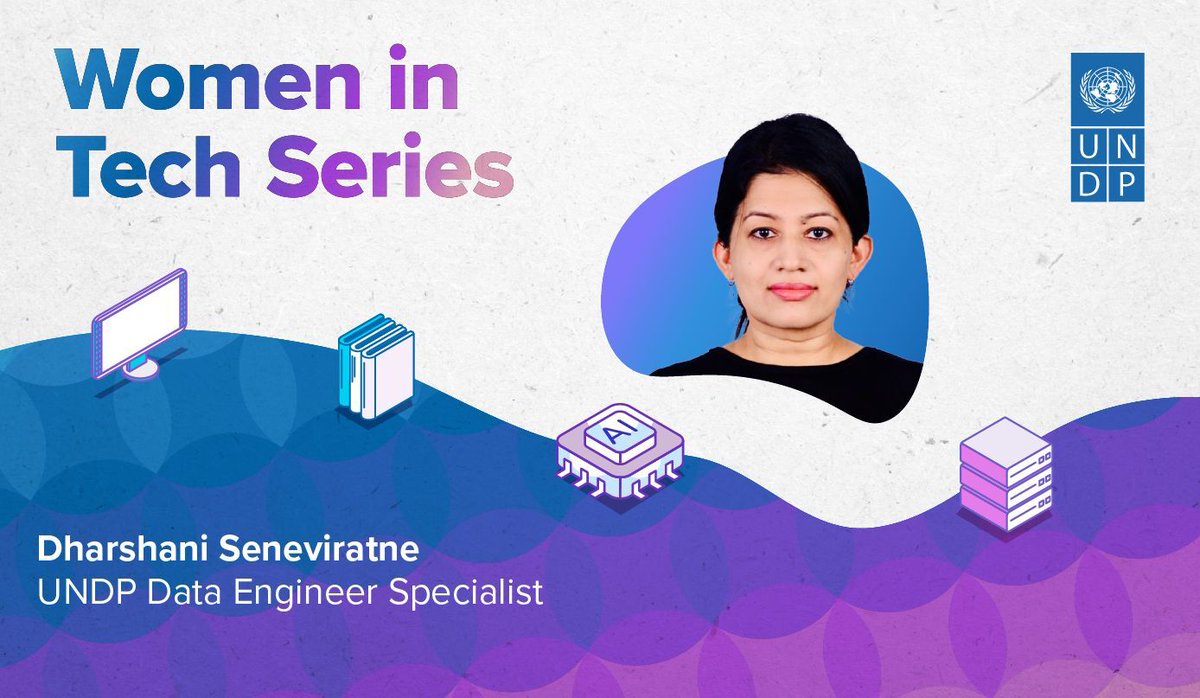 UNDPCareers's tweet image. ➡ In this edition of UNDP's Women in Tech series, meet Dharshani Seneviratne, Data Engineer Specialist at UNDP.
➡ Read Dharshani’s inspiring story here: buff.ly/lftr2Po
#UNDPCareers #JoinALifeChangingMission