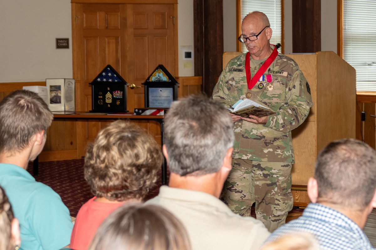 PANationalGuard's tweet image. Command Sgt. Maj. Andrew Campbell retired July 12 after 33 years of service in the U.S. Army and Pennsylvania National Guard. Campbell served as the Pennsylvania Army National Guard command sergeant major since July 2021.
Story here: pa.ng.mil/Site-Managemen…
📷: Wayne V. Hall