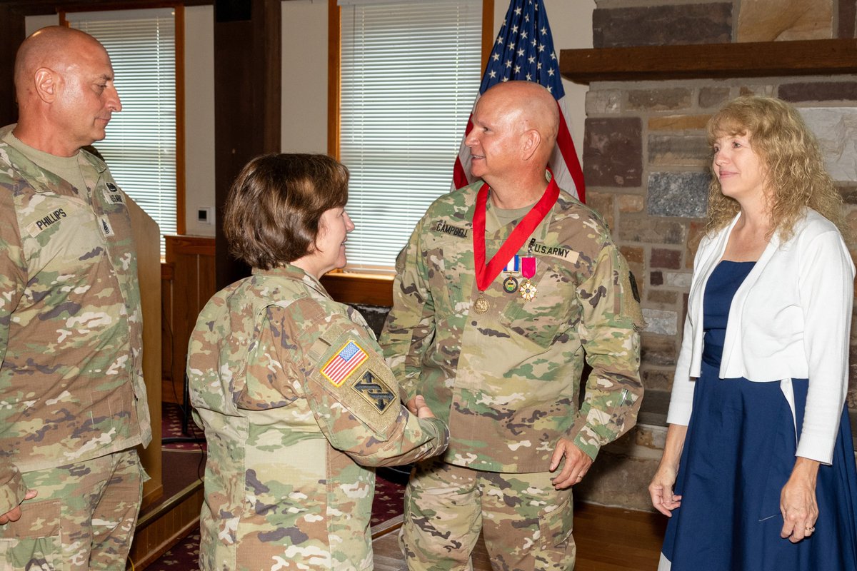 PANationalGuard's tweet image. Command Sgt. Maj. Andrew Campbell retired July 12 after 33 years of service in the U.S. Army and Pennsylvania National Guard. Campbell served as the Pennsylvania Army National Guard command sergeant major since July 2021.
Story here: pa.ng.mil/Site-Managemen…
📷: Wayne V. Hall