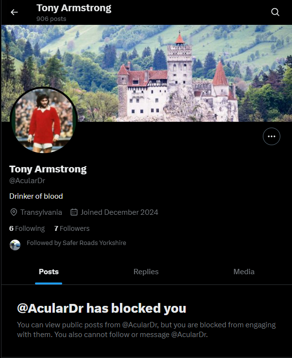 DeathToBananas's tweet image. Nothing like a gif and a block to say that you're so utterly wrong.