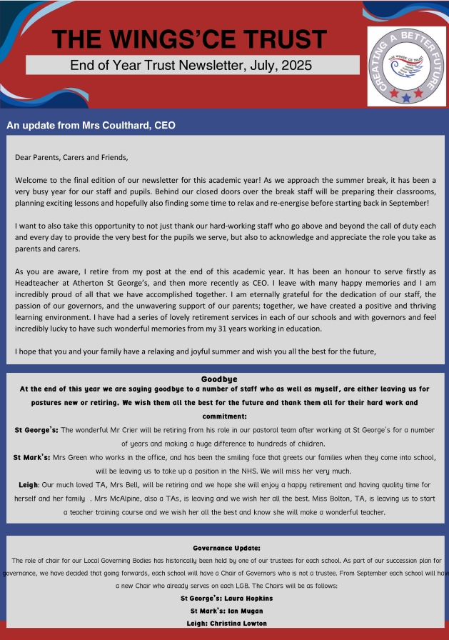 Trust Newsletter 2025