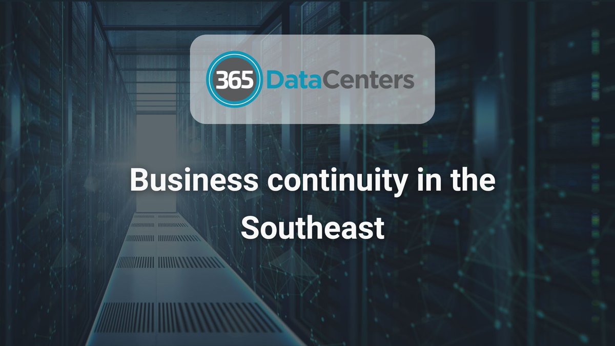 Hurricane season has begun, and keeping your business running is more crucial than ever. Ask us about our business continuity offerings in Atlanta and Boca Raton to ensure you stay connected in stormy weather: 365datacenters.com #hurricanepreparedness #datacenters