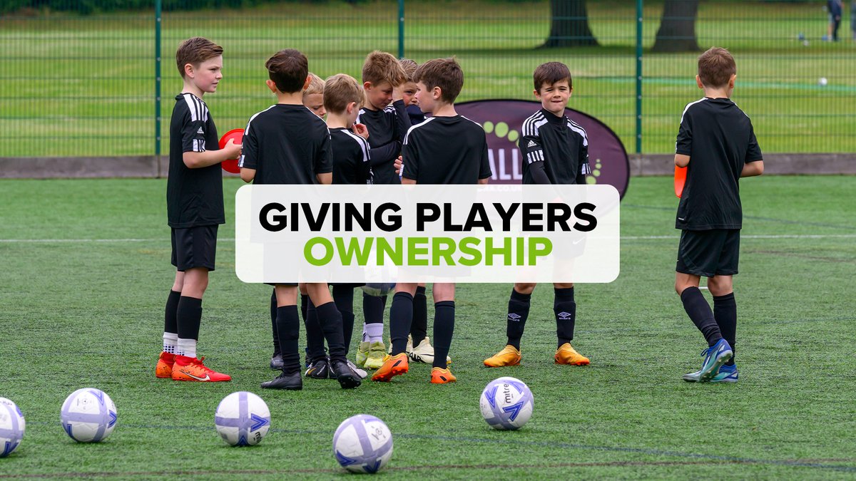 The principles of player ownership and how they can be used within your own coaching:

Read here: footballdna.co.uk/giving-players…