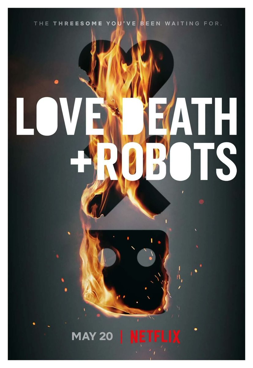 deadbrew1's tweet image. if anyone is lookin for bingey shows we have watched a couple on Netflix worth a look
Love, Death & Robots... easy binge... animated shorts from several genres
Black Mirror... kinda like a British Twilight Zone
not all hits but in general pretty awesome