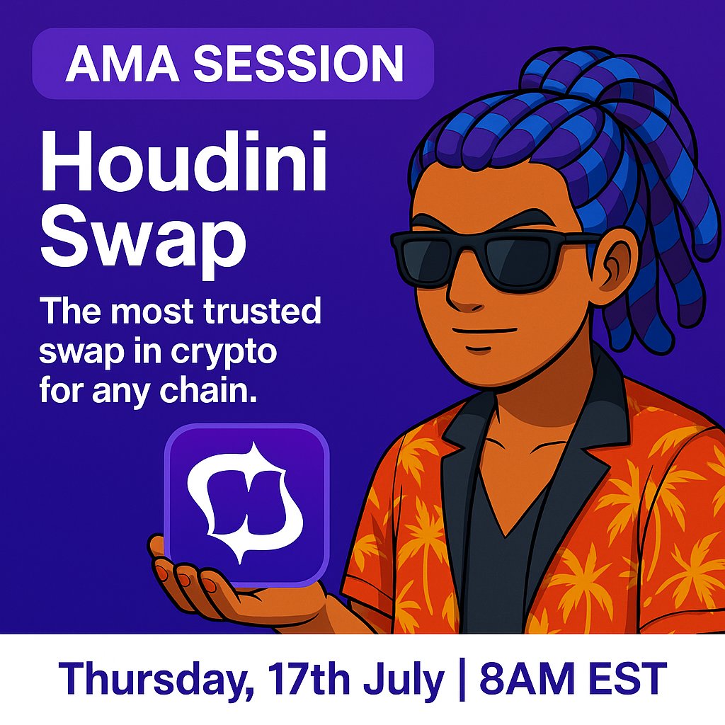 Core is where Bitcoin holders become Bitcoin users. With Houdini Swap, they  can now do it safely, privately and through 100+ chains. Thursday 17th July  | 8AM EST Discord