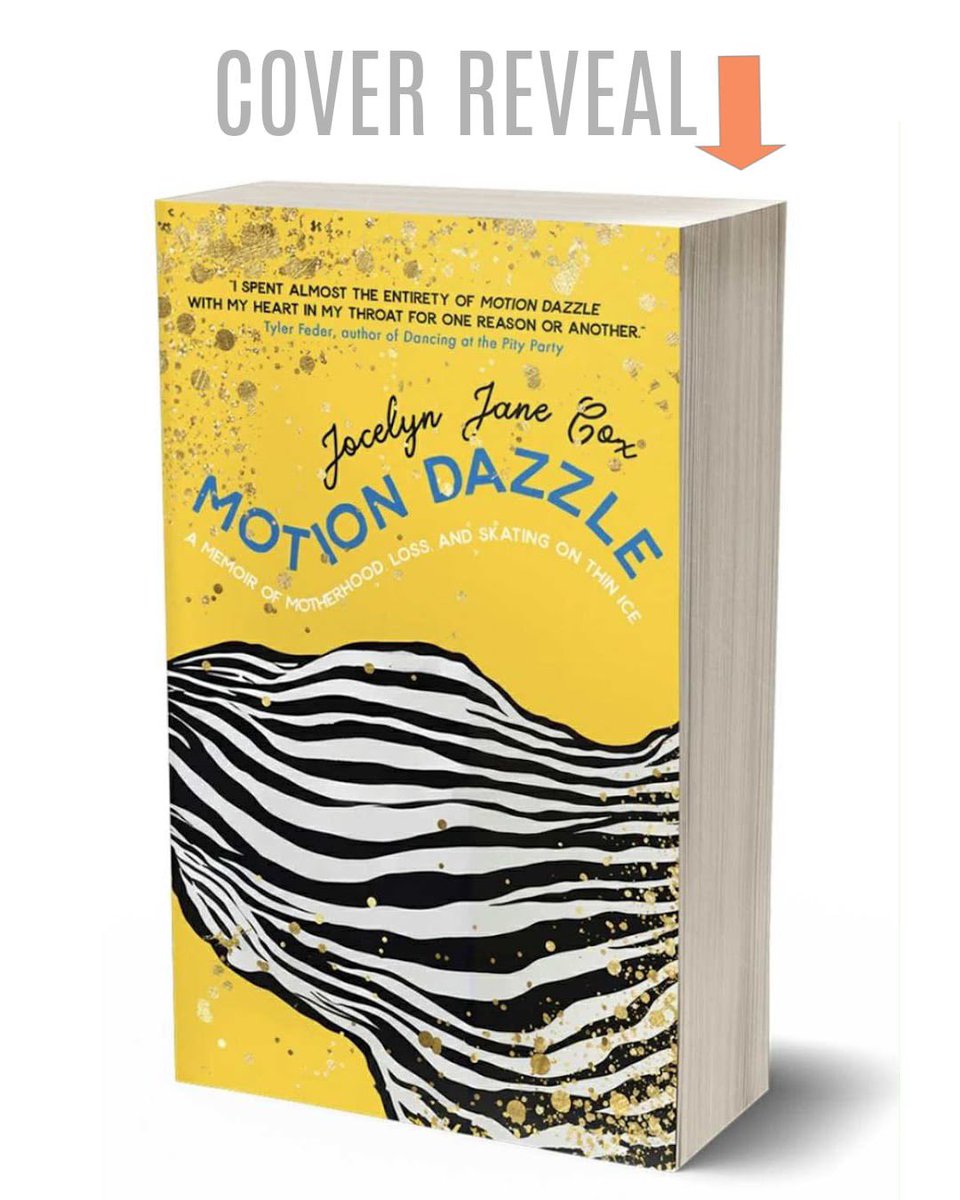 jocelynjanecox's tweet image. Haven’t been on here in a while but: COVER REVEAL! Tah Dah! 

Motion Dazzle, my memoir about caregiving, dementia, finding love, the “sandwich generation” &amp;amp; new motherhood, with a figure skating backdrop &amp;amp; zebras galloping throughout comes out 9/30/25 @vine_leaves_press . ✨