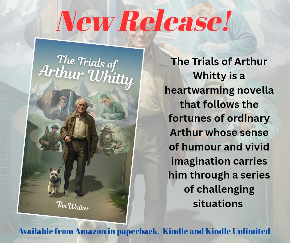 Berkshire-based author Tim Walker has created a character, Arthur Whitty, for his new book, whose life experiences were inspired by the men in Men's Matters. Half of all royalties will be donated to the charity. Buy from Amazon:
mybook.to/ArthurWhitty