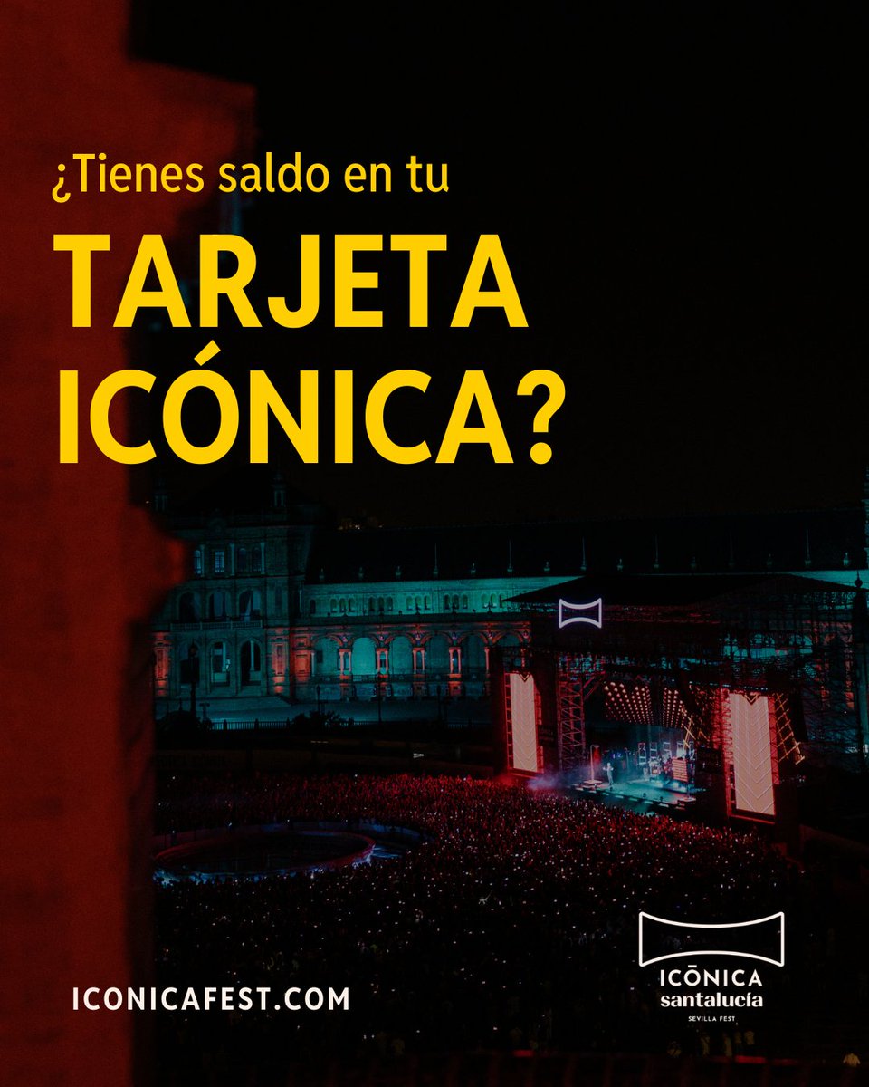 ¿Te quedó saldo en tu tarjeta icónica? 👀
Ya puedes pedir que te lo devuelvan 🙌
💡 Entra a este link bit.ly/4kHYeQA
💳 Mete el número largo de la parte de atrás de la tarjeta
✅ ¡Y listo!
📅 Puedes hacerlo hasta el 25 de julio de 2025
#IcónicaSantalucíaSevillaFest2025