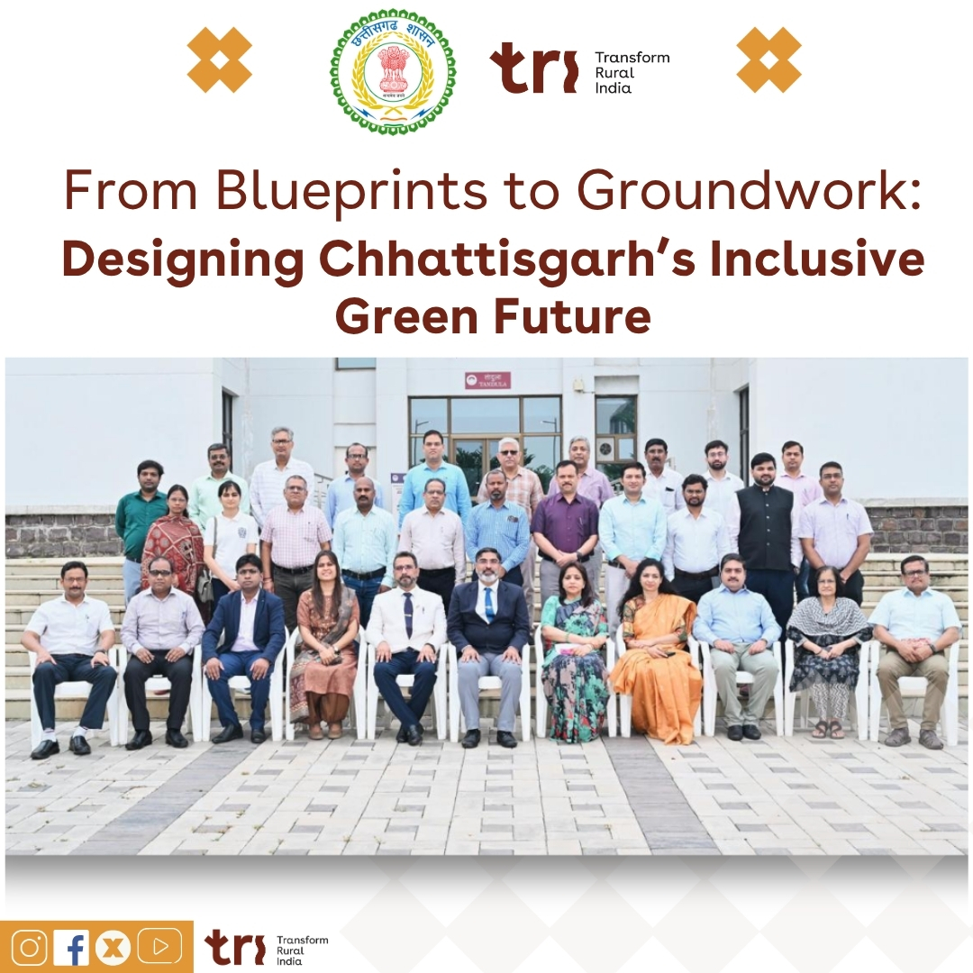 TRIFoundation's tweet image. 🌱 Co-building a Green Future for Chhattisgarh 🌿
The Department of Good Governance & Convergence, Government of Chhattisgarh, in partnership with Transform Rural India (TRI) and Indian Institute of Management Raipur, successfully convened the first-ever workshop on the Green…