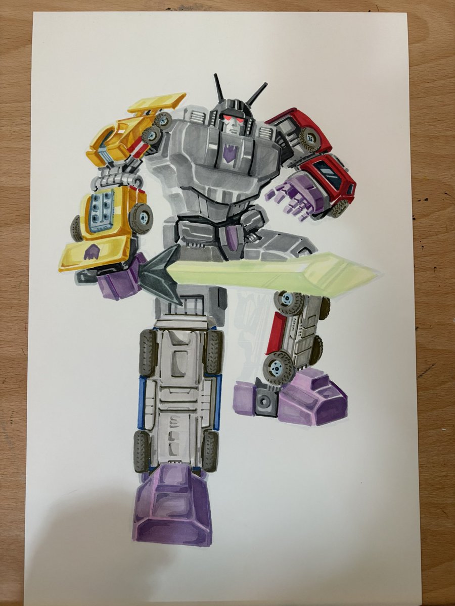 brian_shearer's tweet image. A Menosaur commission. I’m doing a series of Transformer in this style for someone and I like the end results.