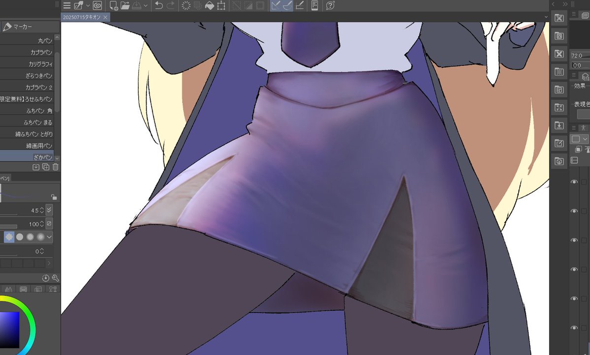 sEamarmot's tweet image. 集中切れwip