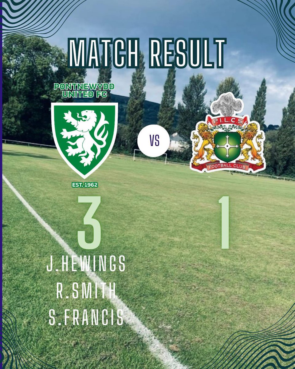 Pontnewydd United AFC (@pontnewyddutdfc) on Twitter photo We opened our pre season campaign last night with an impressive 3-1 victory against a good <a href="/PilcsFC/">P.I.L.C.S Football Club</a> side!
Thank you for the game lads and all the best for the season! Special mention to 4 youngsters Ben, Levi , Charlie and Logan who made their senior debuts last night
#UTN🔰 We opened our pre season campaign last night with an impressive 3-1 victory against a good <a href="/PilcsFC/">P.I.L.C.S Football Club</a> side!
Thank you for the game lads and all the best for the season! Special mention to 4 youngsters Ben, Levi , Charlie and Logan who made their senior debuts last night
#UTN🔰