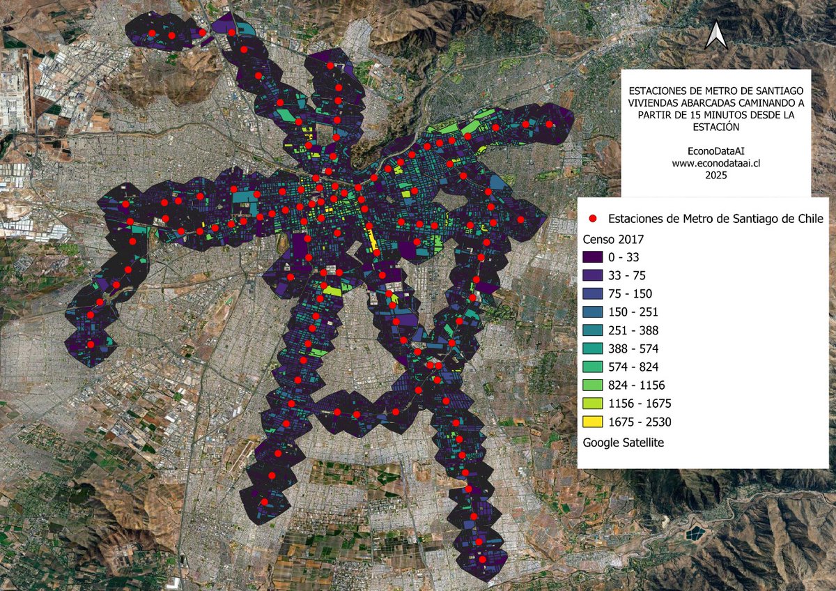 GerardoUreta's tweet image. A 15 minutos caminando del @metrodesantiago, ¿Cuantas personas viven y cuántas vivienda hay construidas? Más de 1.7 millón de personas (51,7% son mujeres) y muchas zonas con potencial inmobiliario (no solo vivienda).
@MTTChile @Minvu #Chile #Santiago #SantiagoDeChile