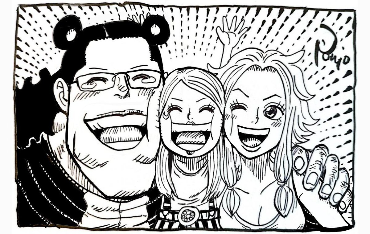 むぎゅっとくまボニージニー
#ワンピース　#ONEPIECE