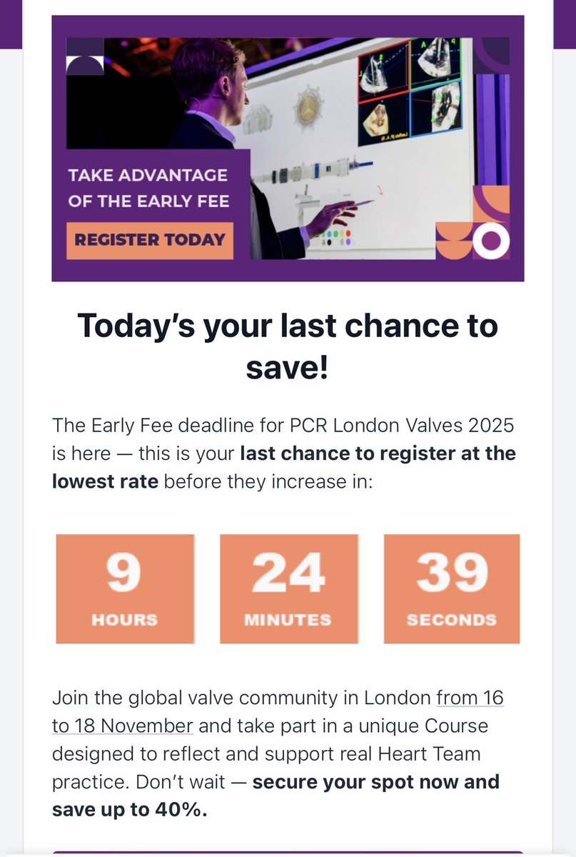TagliariPaula's tweet image. 🚨Early Fee deadline for #PCRLV 2025
📍Last chance to register at the lowest rate!
## Secure your spot now ##
🗓️16-18 November 2025
@PCRonline