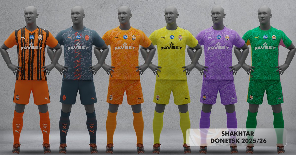 🇺🇦#ShakhtarDonetsk NEW 2025/26 Kits

✏️I create kits to order, write to me📩

#pes21 #ukraine #upl #vbetliga #puma #efootball
