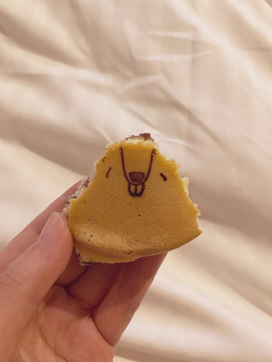 0141hamuuu's tweet image. 澄んだ瞳で呼称の戦争を起こさせないタイプのおやつだ