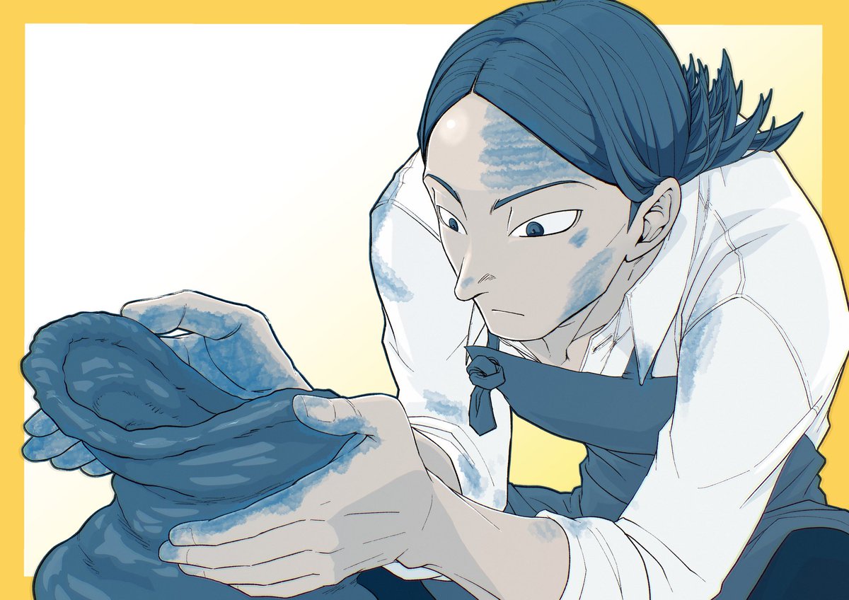 描けました〜
誰よりもろくろを回す姿が似合うであろう黒澤社長。
多分画面外でアイカちゃん大爆笑してる😂
ところで次の土日はビットサミットですよ！！
皆様お出かけ予定はございますか！？墓場メンバー皆現場入りしているので手を振ったり握手したりサインしたり？？？
楽しみですな✨