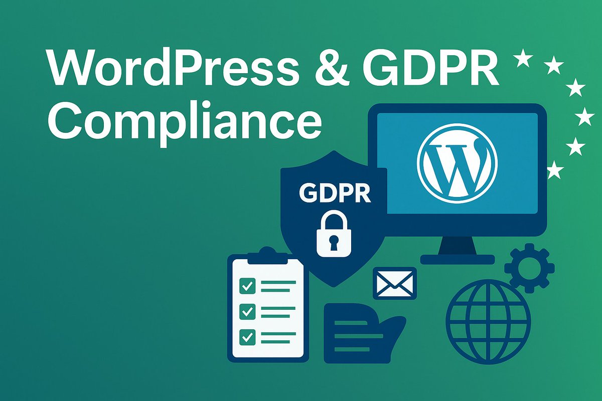 evonbiz's tweet photo. Il tuo sito WordPress rispetta davvero il #GDPR?
Dai cookie ai moduli, fino alla #ConsentMode v2, ecco cosa devi sapere per non rischiare 👉 https://t.co/SzpetHHnUt
#WordPress #Privacy #MarketingDigitale https://t.co/1rO0BVLJQz