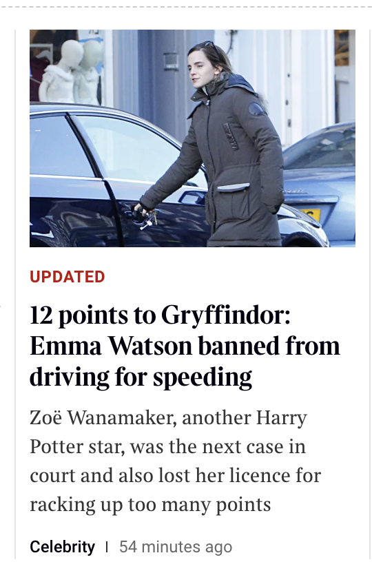 Fair play to the Times subs.