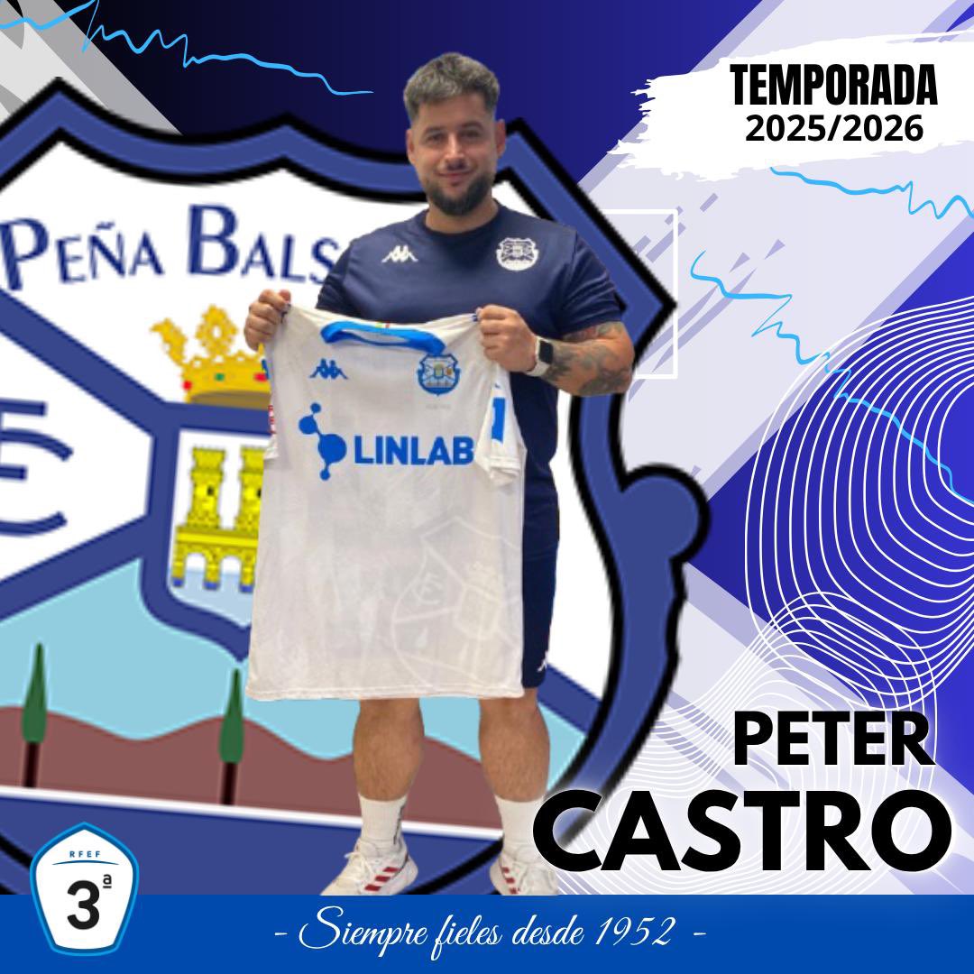 PEÑA BALSAMAISO C.F. (@balsamaiso) on Twitter photo 𝟑ª 𝐑𝐅𝐄𝐅
𝑇𝐸𝑀𝑃𝑂𝑅𝐴𝐷𝐴 2025 / 2026
✍🏻 Peter Castro formará parte del cuerpo técnico de nuestro primer equipo.
¡Un placer tenerte con nosotros!
<a href="/BALSAMAISO/">PEÑA BALSAMAISO C.F.</a> 𝟑ª 𝐑𝐅𝐄𝐅
𝑇𝐸𝑀𝑃𝑂𝑅𝐴𝐷𝐴 2025 / 2026
✍🏻 Peter Castro formará parte del cuerpo técnico de nuestro primer equipo.
¡Un placer tenerte con nosotros!
<a href="/BALSAMAISO/">PEÑA BALSAMAISO C.F.</a>