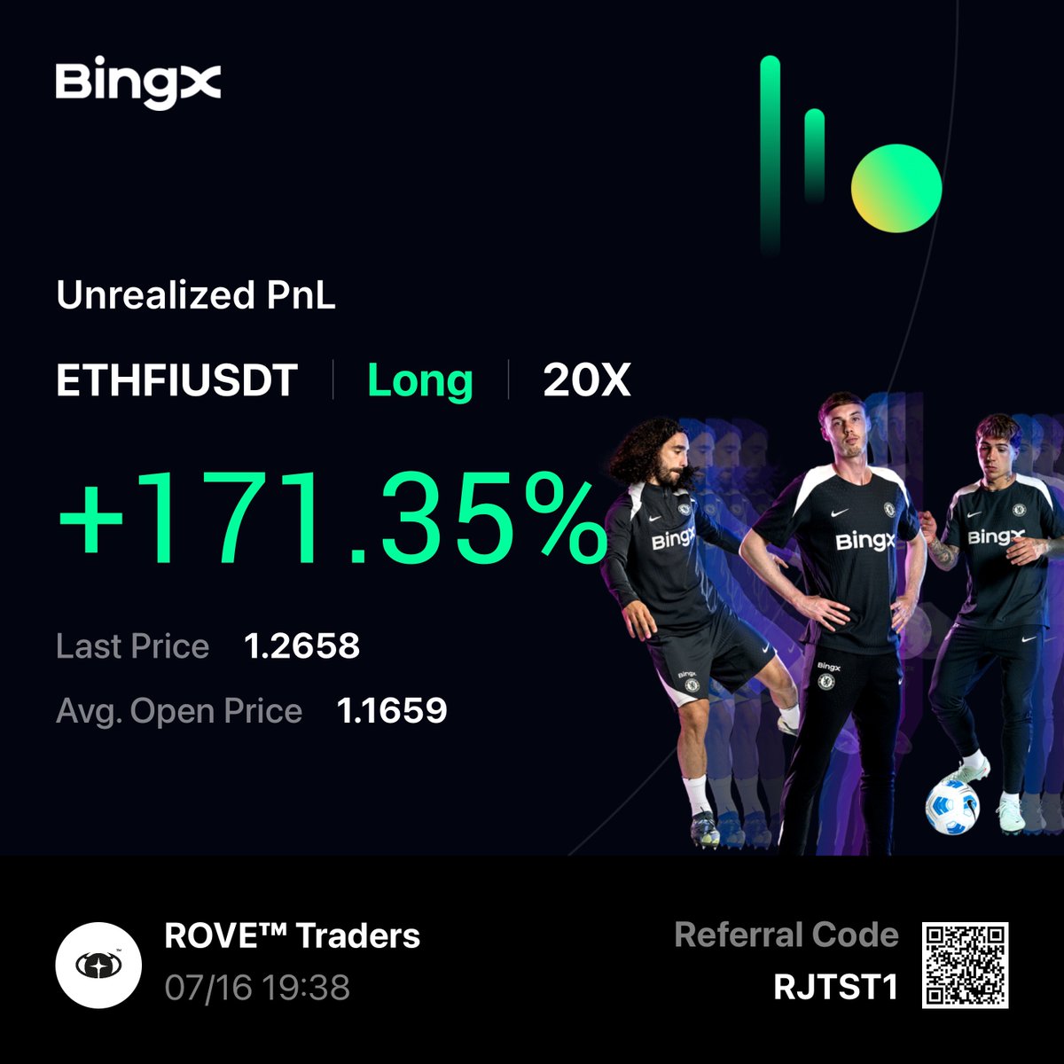 Trade grubunu kuralı sadece 4 gün oldu ve bu kadar kısa süre içinde önce Short'lardan sonra Long'lardan hep birlikte kazandık. Kazanmaya da devam edeceğiz.🤫

Hâla katılmayan kaldıysa;

// t.me/rovetradersbot