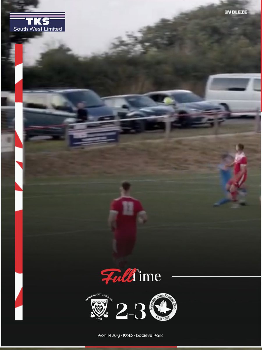 FT at Bodieve Park.
Jacob Rowe with the Bridgers goal on 61 mins.