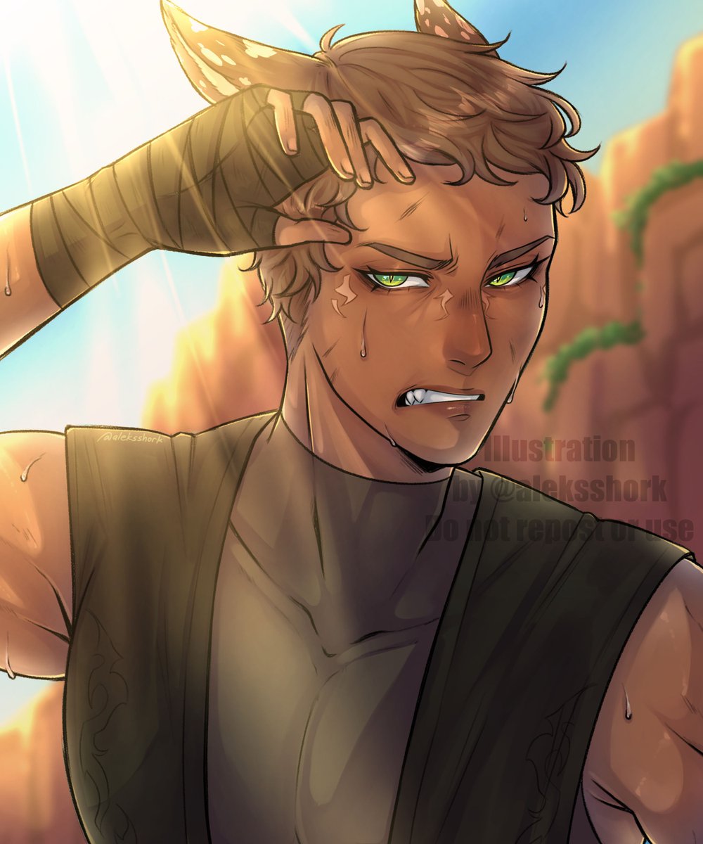 aleksshork's tweet image. C0mm done for @/ascianblood 
Thank you so much! &amp;lt;3