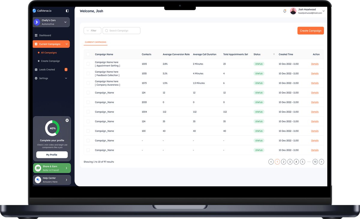 coder_dandriyal's tweet image. Imagine you're setting up an AI calling campaign, but it feels as smooth as browsing your favorite app.
When we starting bringing CallVerse.io to life, we found a huge issue: almost every calling tool is complicated, messy, and stressful.
We focused on clarity,…