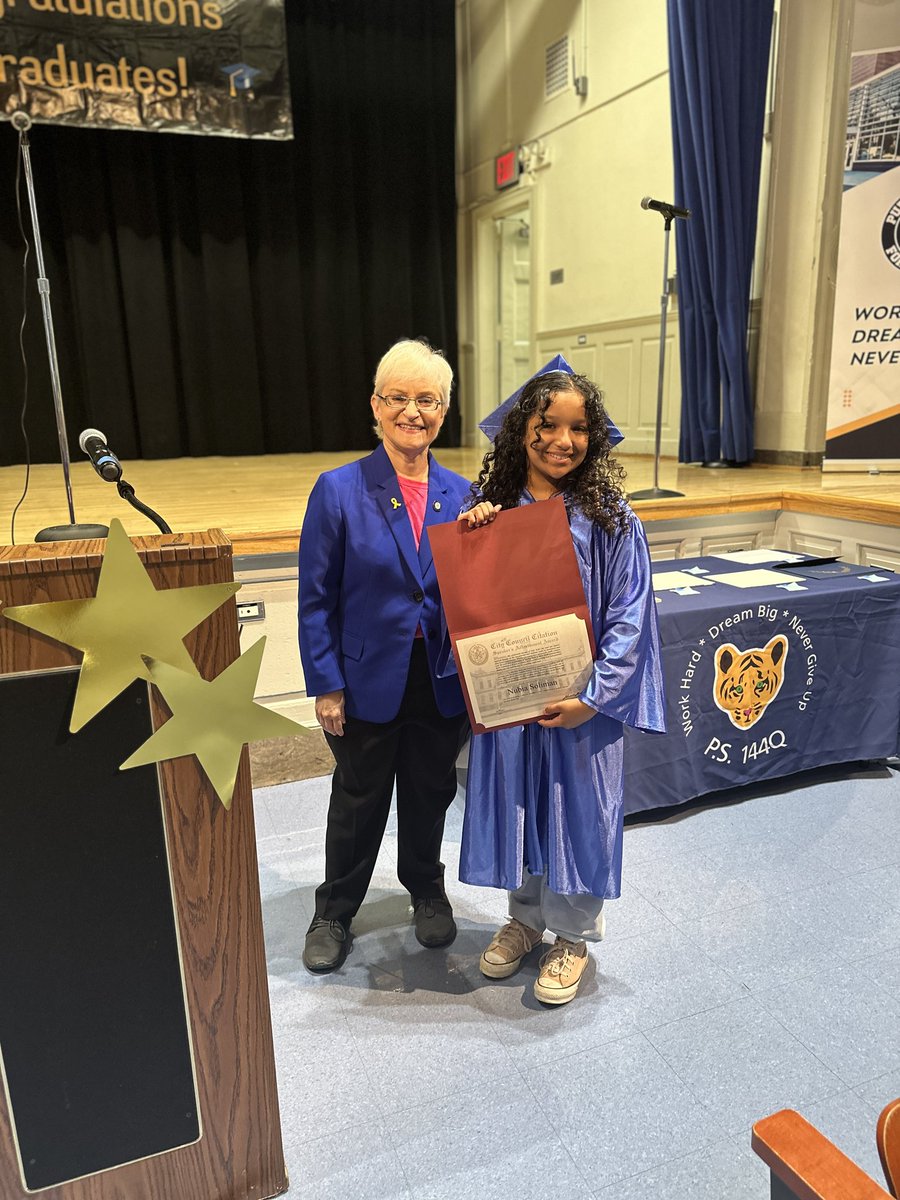 Lynn4NYC's tweet image. I was honored to visit several schools across #District29 at the end of June to personally congratulate our graduating students and wish them the best of luck in advancing their education.
#graduation2025