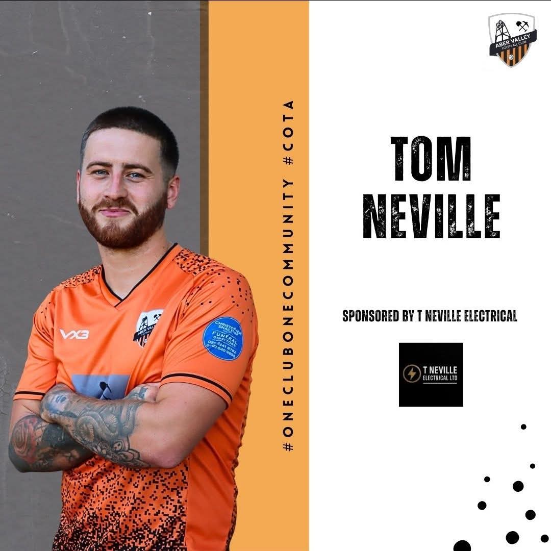 Tom Neville remains in black &amp; amber, signing for another season 🤝 

Sponsored by T Neville Eletrical LTD ⚫️🟠

#COTA #OneClubOneCommunity