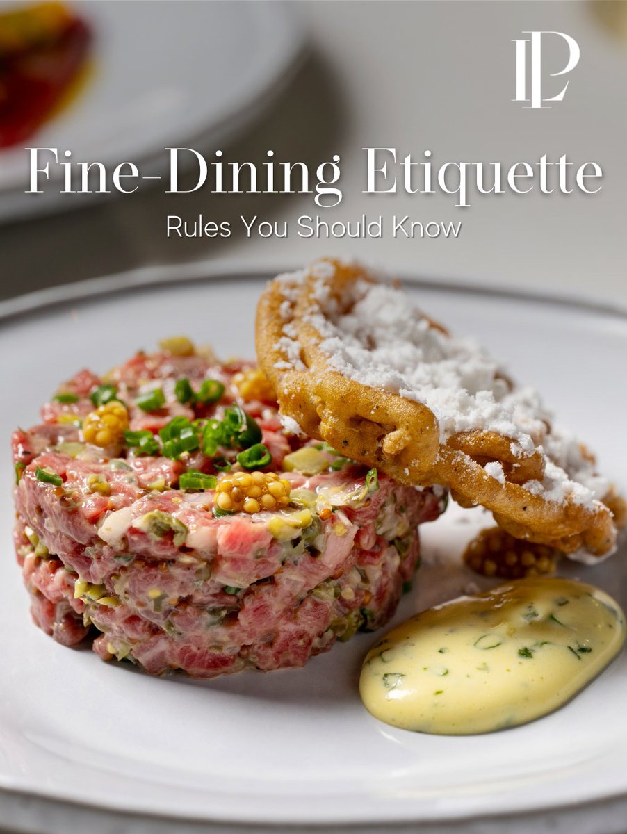 Attending a formal dinner with friends or a business partner? Prepare yourself with this refresher on fine-dining etiquette.

🔗 lapatiala.com/fine-dining-et…

📸 Photo Credit: Reserve Cut⁠

#Luxury #FineDining #Etiquette